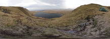 SX12965-13007 Our tent above Llyn y Fan Fawr lake.jpg